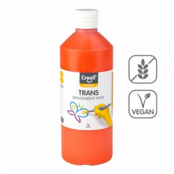 Barva na sklo Trans 500 ml, oranžová