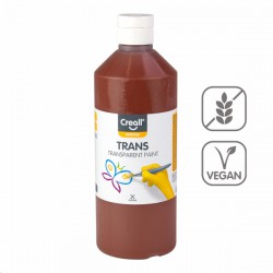 Barva na sklo Trans 500 ml, hnědá