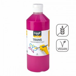 Barva na sklo Trans 500 ml, růžová