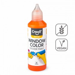 Barva na sklo Window 80 ml, oranžová