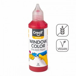 Barva na sklo Window 80 ml, červená