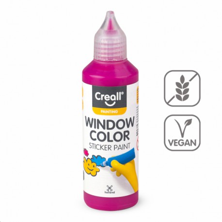 Barva na sklo Window 80 ml, růžová