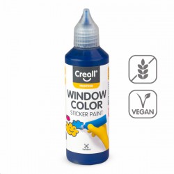 Barva na sklo Window 80 ml, tmavě modrá
