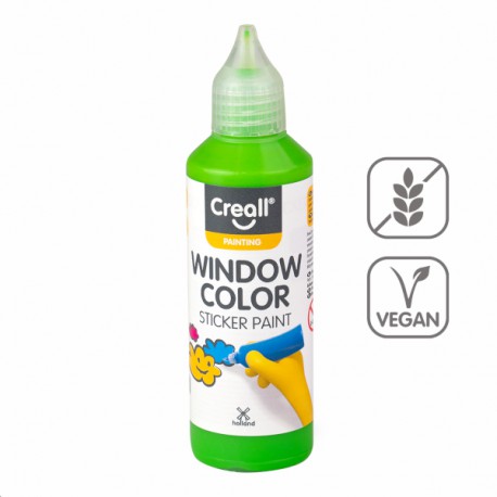 Barva na sklo Window 80 ml, světle zelená