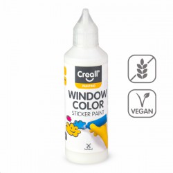 Barva na sklo Window 80 ml, bílá