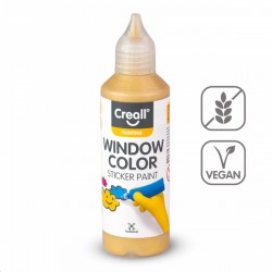 Barva na sklo Window 80 ml, zlatá