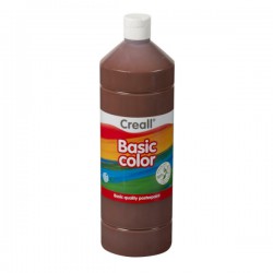 Tempera CREALL 1l, tmavě hnědá, 1818