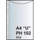 Zakládací obal závěsný A4 "U", PH102, silný