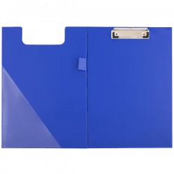 Zavírací podložka s klipem A4, modrá