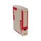 Archivní krabice EMBA 330x260x75 mm červená
