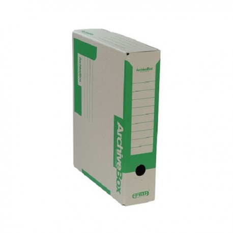 Archivní krabice EMBA 330x260x75 mm zelená