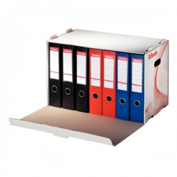 Archivní kontejner na pořadače, bílá, ES10964