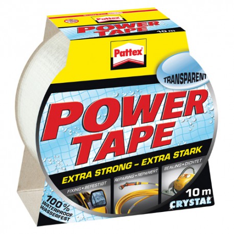 Páska 50mm x 10m, Pattex Power tape, transparentní
