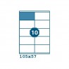 Etikety S 105,0x57,0mm, 10 etiket x 100 archů