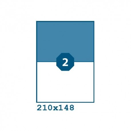 Etikety S 210,0x148,0mm, 2 etikety x 100 archů