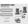 Kabel propojovací k dataswitch 25M-25M-25pin, 2m