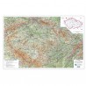 Podložka na stůl plastová, 60x40 cm, mapa ČR