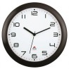 Hodiny nástěnné ALBA 30 cm, černé