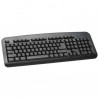 Klávesnice LOGO černá, česká, WIN, USB