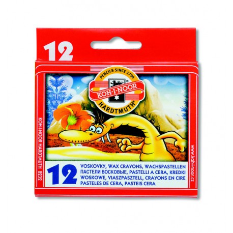 Voskovky kulaté 8232/12 barev