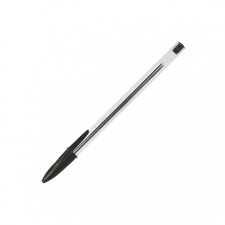 Jednorázové kuličkové pero CLA009, černé