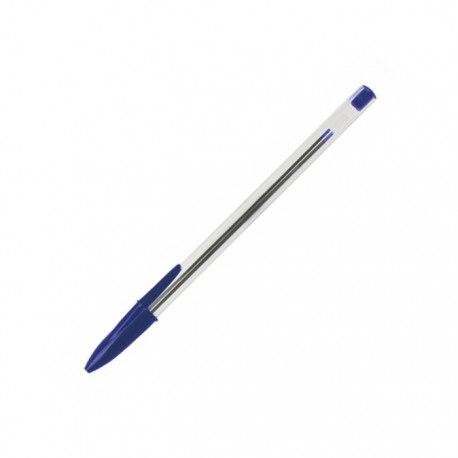 Jednorázové kuličkové pero CLA009, modré