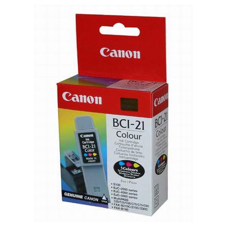 Cartridge Canon BCI-21 C, tri-color ink., ORIGINÁL