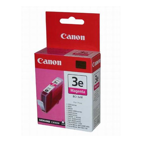 Cartridge Canon č.3M, BCI-3e M,červený ink., ORIGINÁL