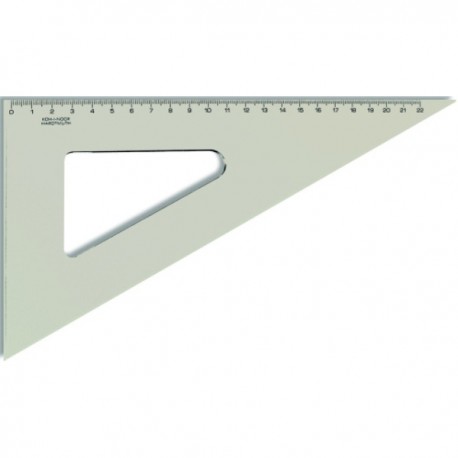 Trojúhelník 60/250 mm, čirý