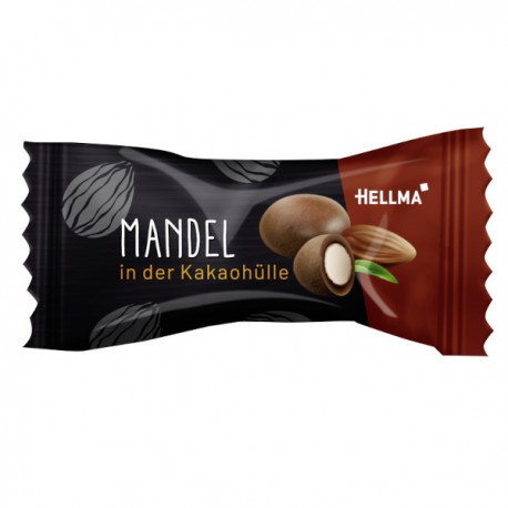 Mandle v hořké čokoládě, 25ks 